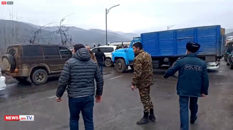 Կապանում բողոքի ակցիայի ժամանակ կրակոցի ձայներ լսվեցին