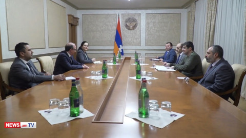 ԱԳ նախարար Արա Այվազյանի հանդիպումն Արայիկ Հարությունյանի հետ Ստեփանակերտում