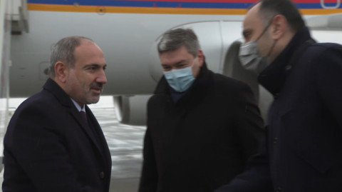 Նիկոլ Փաշինյանը ժամանեց Մոսկվա