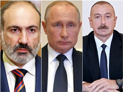 Մոսկվայում մեկնարկել է Պուտինի, Փաշինյանի եւ Ալիեւի հանդիպումը