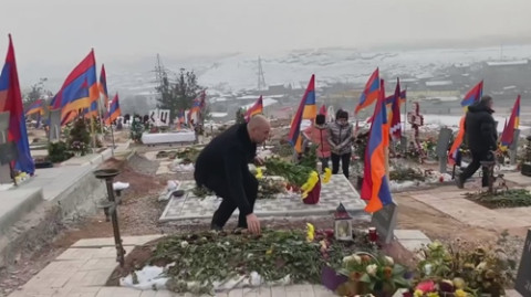 Արթուր Աբրահամն այցելել է Եռաբլուր