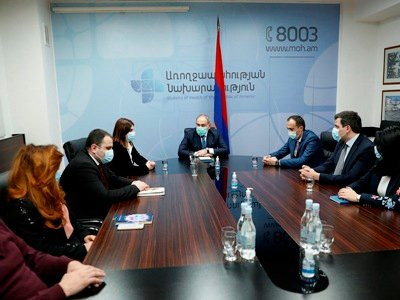 Փաշինյանը ներկայացրել է առողջապահության նորանշանակ նախարարին