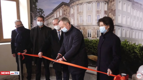 Ֆրանսիայի ԱԳՆ պետքարտուղարը այցելեց Երեւանում կառուցվող Անատոլ Ֆրանսի անվան ճեմարան