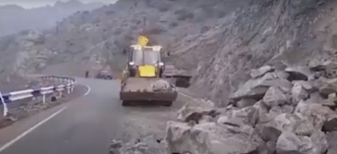 Քարաթափում Մեղրիի լեռնանցքում. ճանապարհը միակողմանի փակ է