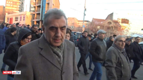 Ես լավ հայրենիք եմ ուզում տեսնել. Սմբատ Լպուտյանը միացել է անհնազանդության երթին