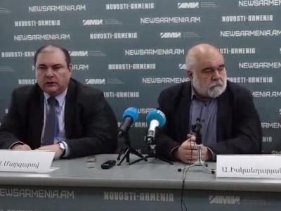 Քաղաքագետներ Ալեքսանդր Իսկանդարյանի և Ալեքսանդր Մարկարովի ասուլիսը