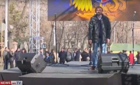 Բաղրամյան պողոտայում 1 րոպե լռությամբ հարգեցին զոհվածների հիշատակը