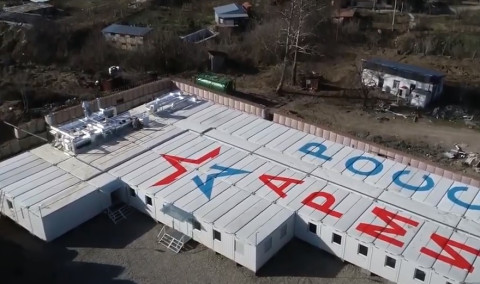 Արցախում ռուս խաղաղապահների համար մոդուլային ավան են կառուցում