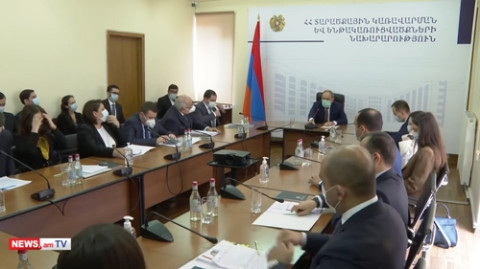 Նիկոլ Փաշինյանը խորհրդակցություն է անցկացրել ՏԿԵ նախարարությունում