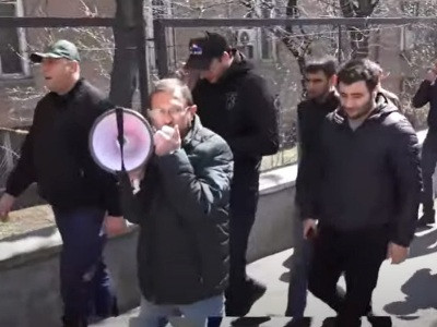 ՀՅԴ–ականների ակցիան՝ Անվտանգության խորհրդի շենքի դիմաց