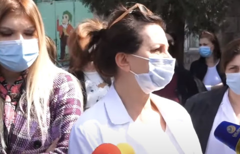 Մեր տնօրենը ոչ մի «լեվի» երեխա չի ընդունել. բողոքի ակցիա թիվ 133 մանկապարտեզում