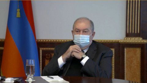 Նախագահ Արմեն Սարգսյանն ընդունել է Բարձրագույն դատական խորհրդի նախագահ Ռուբեն Վարդազարյանին