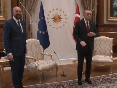 Եվրահանձնաժողովի նախագահին աթոռ չեն տրամադրել Էրդողանի հետ բանակցությունների ժամանակ