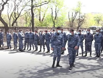 Ոստիկանությունը մեծ թվով ուժեր է կենտրոնացրել Դեմիրճյան փողոցում