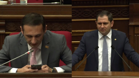 Դուք էլ Մարուքյանի ընկերն եք, էդ ի՞նչ խայտառակ բան ա եղել. Պապիկյանը՝ ընդդիմադիր պատգամավորին