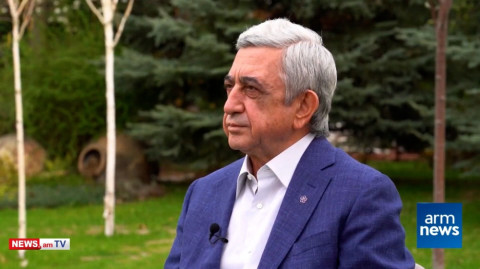 Այն, ինչ տեղի ունեցավ Հայաստանում 2018-ի ապրիլին, տեղի է ունեցել դրսի մեծ աջակցությամբ. Սերժ Սարգսյան