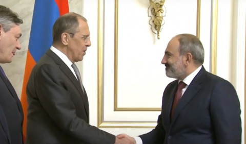 Նիկոլ Փաշինյանն ու Սերգեյ Լավրովը հանդիպել են