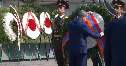 Հայաստանի քաղաքական վերնախավը Հաղթանակի զբոսայգում է
