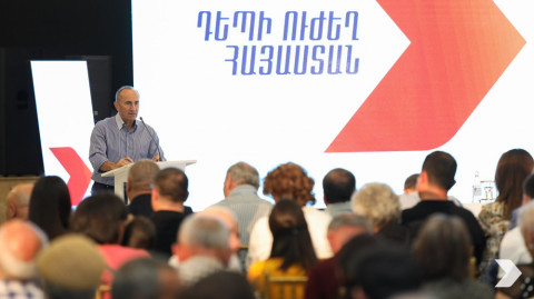 Գյուղատնտեսության սուբսիդավորման ծավալը պետք է էապես մեծացնենք. Ռոբերտ Քոչարյանը՝ Արմավիրում