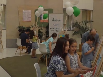 «Շենգավիթ» բժշկական կենտրոնում նկարչությամբ նշվեց մանուկների միազգային օրը