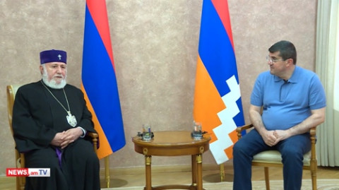 Արցախի մեր ժողովուրդը պետք է կարողանա դուրս գալ այս իրավիճակից. կաթողիկոսն այցելել է Արցախ
