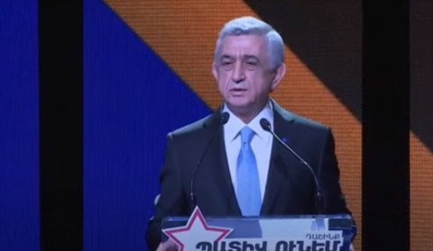 Ովքեր այս պահից սկսած կկանգնեն մեր կողքին, մենք նրանց համաներում կհայտարարենք. Սերժ Սարգսյան
