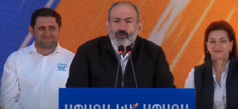 ՌԴ վարչապետ Սերգեյ Լավրովը. Փաշինյանի խոսքից հետո Աննա Հակոբյանը և Պապիկյանը մի կերպ են զսպում ծիծաղը