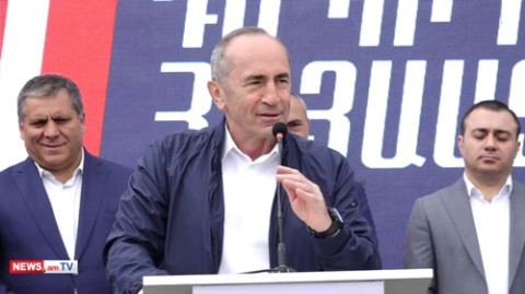 Թրաշ ունենալու սկզբունքով էին Կառավարություն ձևավորում և արդյունքը տեսանք. Քոչարյանը՝ Նոյեմբերյանում