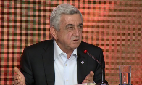 Մեր պատմության մի մասը տվել ենք թուրքին, ադրբեջանցուն, բա մեկը պիտի պատասխան տա չէ՞. Սերժ Սարգսյան