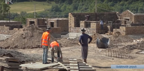 Աստղաշեն եւ Պատարա գյուղերի միջեւ նոր բնակավայր է կառուցվում