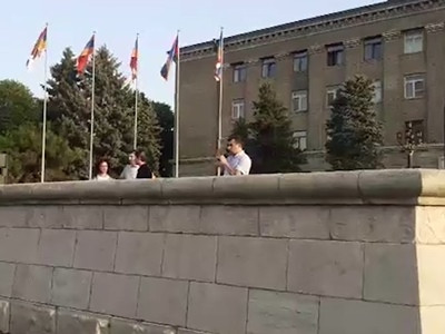 Ակցիա Արցախում՝ ընդդեմ Արայիկ Հարությունյանի