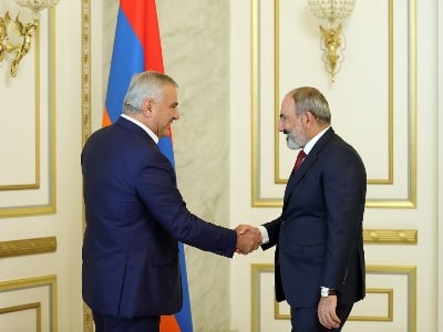 Նիկոլ Փաշինյանն ու Սամվել Կարապետյանը հանդիպել են