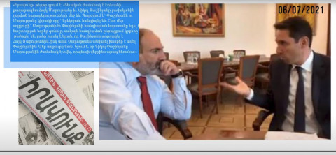 Փաշինյանն ապտակել է Հայկ Մարությանին, որն էլ անվայել խոսքեր է ասել Փաշինյանին․ մամուլի տեսություն