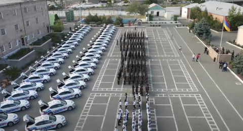 Հուլիսի 7-ից Երևանում ծառայության են անցնում պարեկները