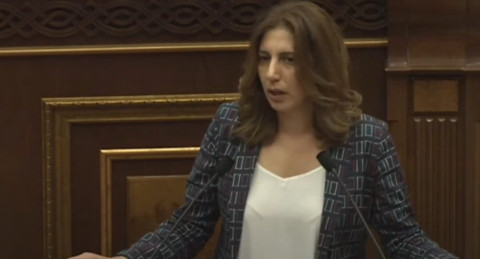 Պատգամավորների կոշիկները մաշվել են՝ մարզերի ճանապարհին. Սոֆյա Հովսեփյանը հեգնեց Բագրատյանին