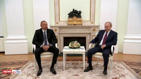 Պուտին-Ալիև հանդիպումը Մոսկվայում