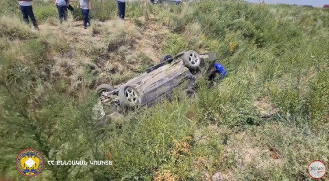 Մահվան ելքով վթար Երասխ-Երևան ճանապարհին