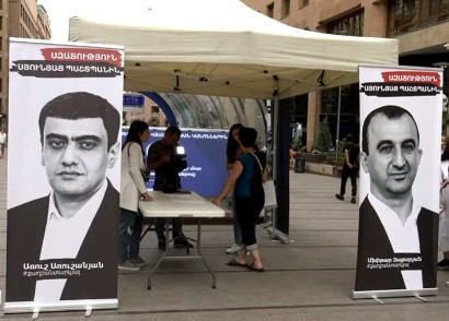 Սյունիքի կալանավորված համայնքապետերին ազատ արձակելու պահանջով ստորագրահավաք