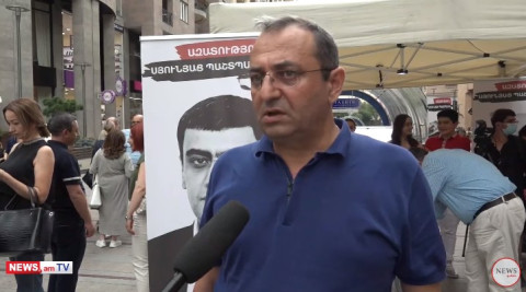 Իշխանությունը բռնի անազատության մեջ է պահում մեր գործընկերներին. Արծվիկ Մինասյան