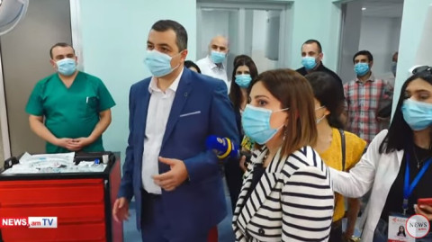 Շատ սիրուն սարք ա, լրիվ ապագայից եկած. Ավանեսյանը՝ Սուրբ Գրիգոր Լուսավորիչ ԲԿ–ում