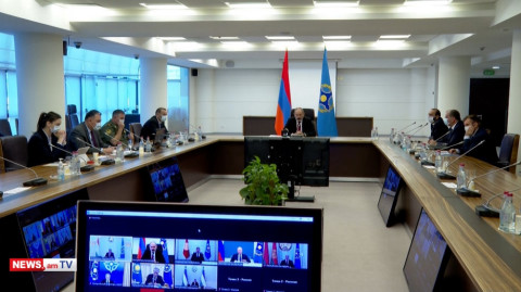 Փաշինյանը մասնակցել է ՀԱՊԿ Հավաքական անվտանգության խորհրդի արտահերթ նիստին