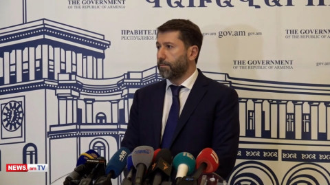 Արդարադատության նախարարը Սյունիքի վերաբերյալ հարցերին չպատասխանեց ու կիսատ թողեց ճեպազրույցը