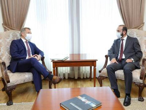 Արարատ Միրզոյանն ընդունել է ԵԱՀԿ Մինսկի խմբի ֆրանսիացի համանախագահին