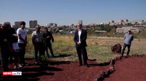 «Հույսի արահետ»-ում տեղի է ունեցել Խաչարձանի օծման և բացման արարողություն