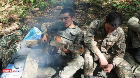 Երգում են 44–օրյա պատերազմի մասնակիցները