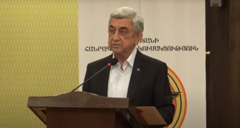 Պատեհ պահի պատրաստ կլինենք պայքարը շարունակել նաեւ բացառապես խորհրդարանից դուրս. Սերժ Սարգսյան