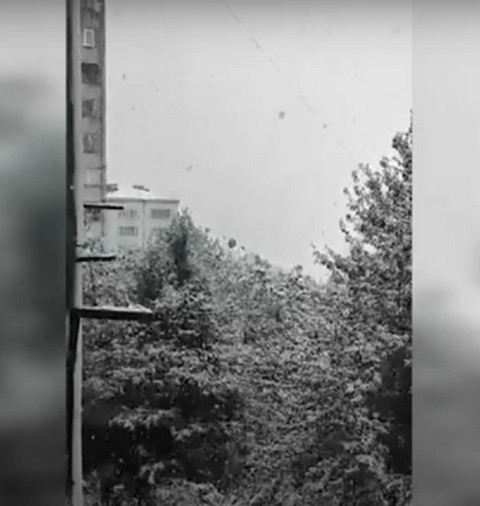 Վանաձորում առաջին ձյունն է տեղում