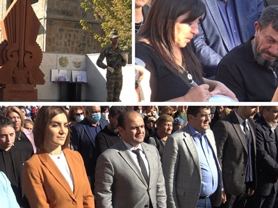 «Որ մենք չպահենք մեր հողը, ուրիշ ով է պահելու». բացվեց զոհված եղբայրների հուշակոթողը