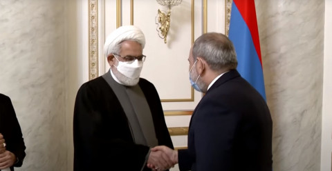 Նիկոլ Փաշինյանը հանդիպել է Իրանի գլխավոր դատախազի հետ