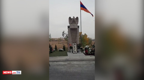44-օրյա պատերազմում զոհված Գեւորգ Կարապետյանի մահվան տարելիցին հուշաղբյուր բացվեց